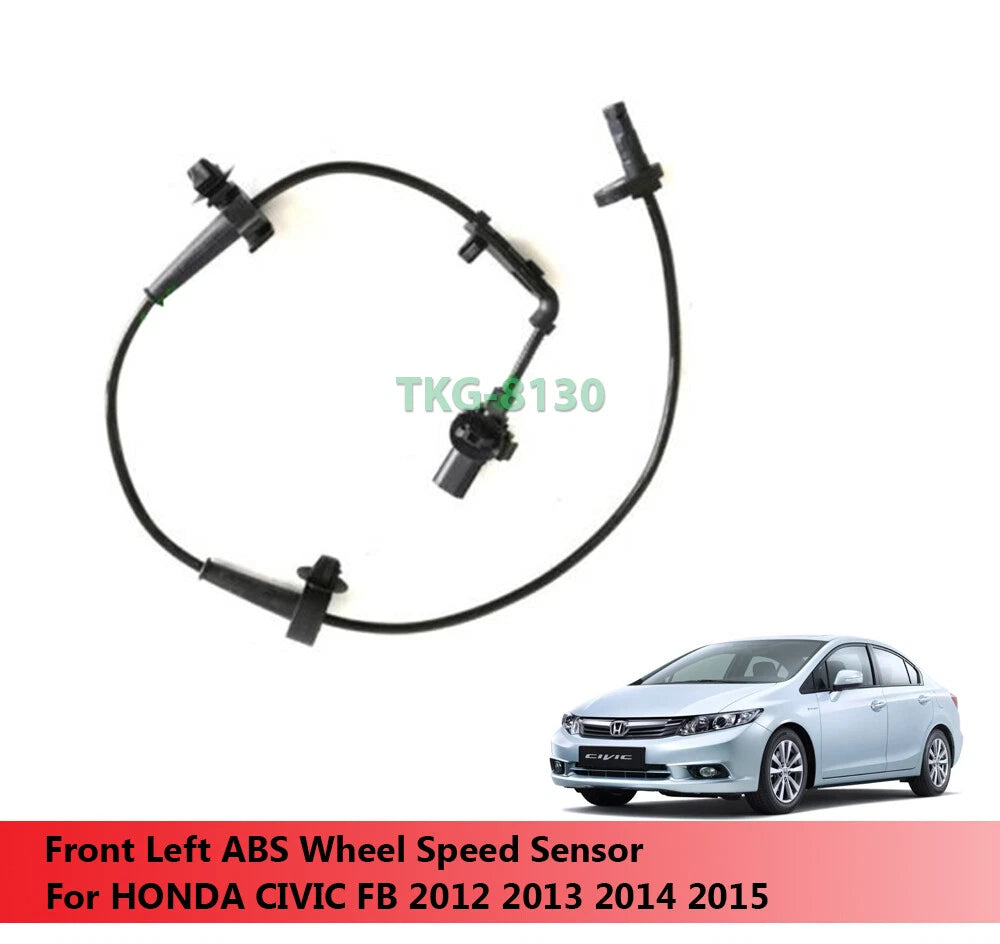 Front Left ABS Wheel Speed Sensor for Honda Civic Sedan (2012-2015)