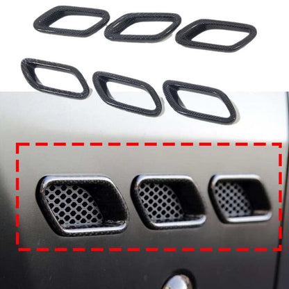 Carbon Fiber Front Fender Side Vent Cover Trim for Maserati GranTurismo GC 08-19
