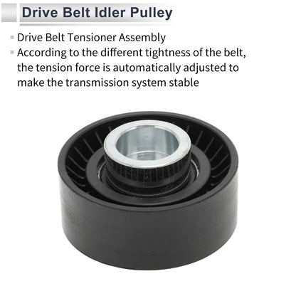 Drive Belt Idler Pulley for Ford Transit (2000-2014) 1 Pc