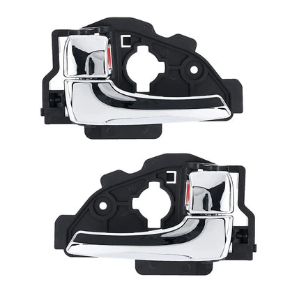 Inner Door Handle Set of 2 Chrome for Hyundai iX35 (2010-2015)