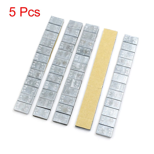 2.1oz Adhesive Wheel Balance Weights Strips 140x19mm 5pcs for Motorcycle