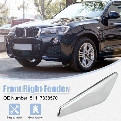 Front Right Fender Side Marker Trim for BMW X3 X4 F25 F26 (2011-2017)
