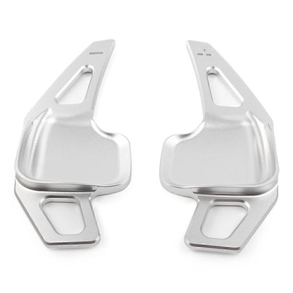 Silver Steering Wheel Shift Paddle Extension for BMW 3 5 Series (2012-2019)