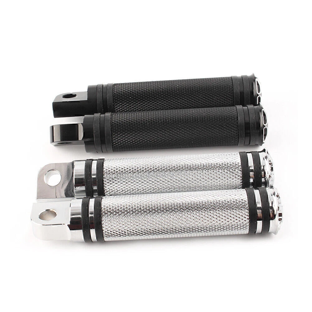 Billet Aluminum CNC Male Mount Foot Pegs for Harley - 2 Colors