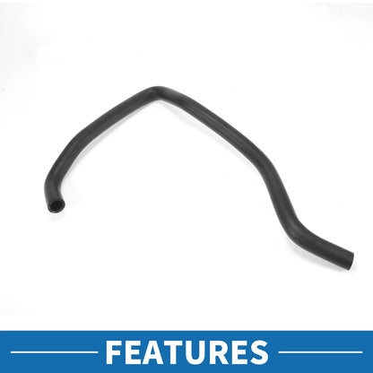 HVAC Heater Hose for BMW X5 xDrive30i 3.0L (2010) - Rubber Black 1 x Piece