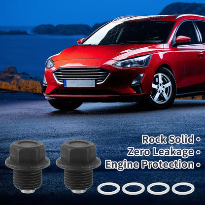 1 Set M16x1.5 1.08 Engine Oil Drain Plug with Gasket for Car/Motorcycle