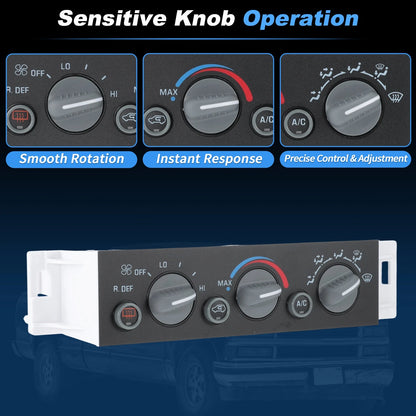 A/C Heater Climate Control Module for Chevy GMC C/K 1500 2500 3500