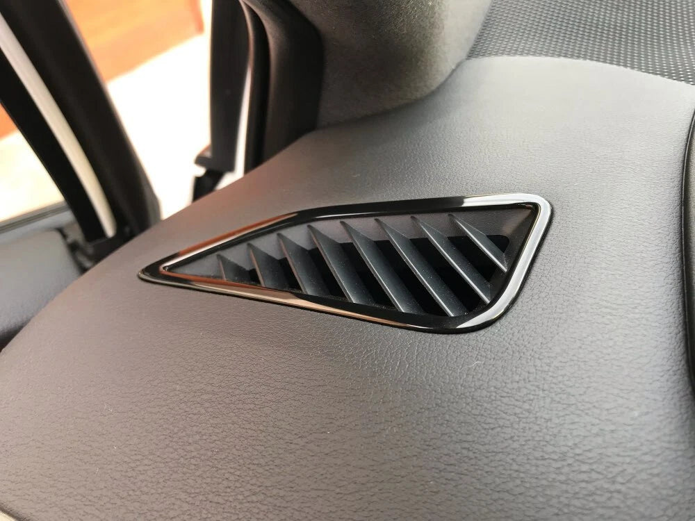 Black Upper Dashboard Air Outlet Vent for Toyota Corolla Hatchback (2019-2023)