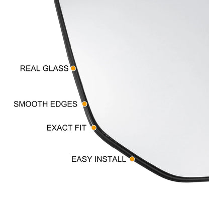Right Passenger Side Heated Mirror Glass for Ford F150 (2015-2020)