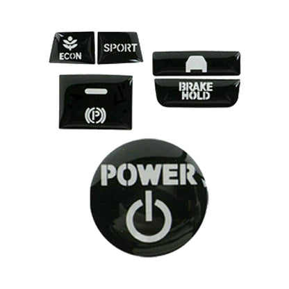 Black Gear Shift Panel Cover Trim for Honda Accord (2018-2021)