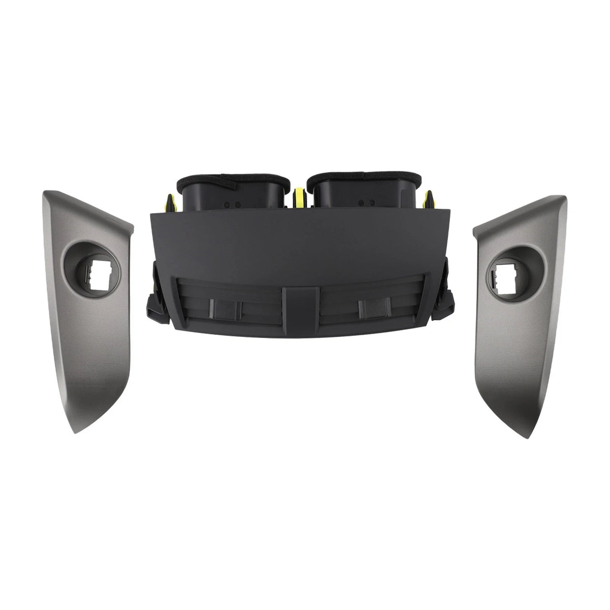 Black Center DASH Vents+Trim Bezels for Toyota RAV4 (2006–2012)