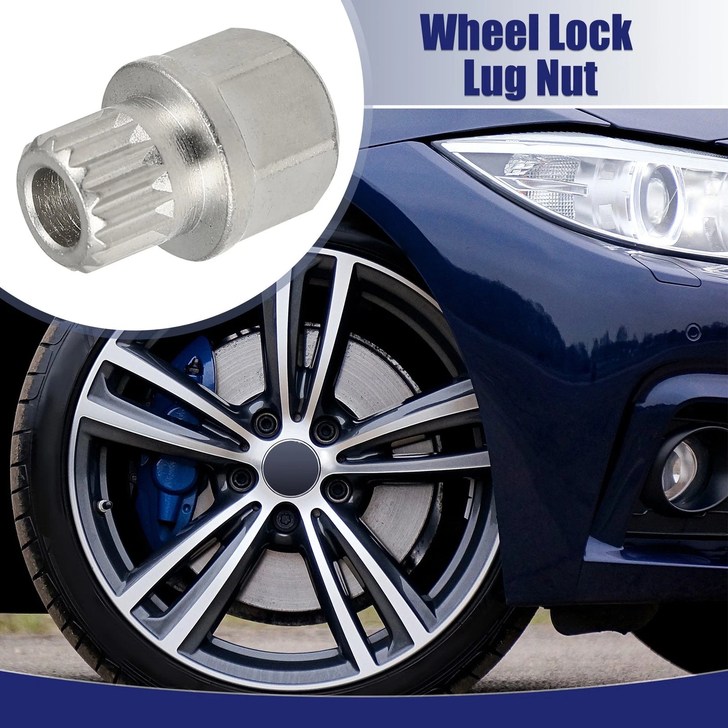 32/16PT Anti-Theft Wheel Lock Lug Nut Key for BMW