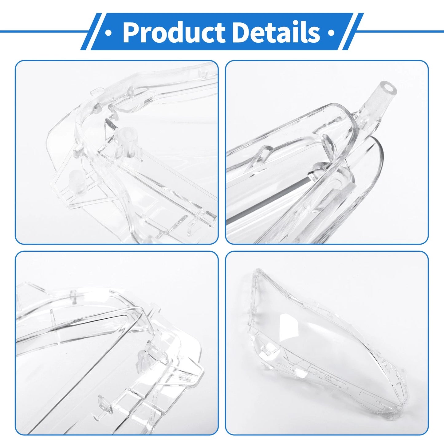 Car Front Right Headlight Lens Cover for Lexus CT200/CT200h (2012-2017)