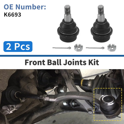 Front Lower Ball Joints for Chevrolet Silverado 1500 HD (2001 - 2003)