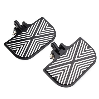 Aluminum Mount Passenger Floorboards for Harley Sportster XL Dyna