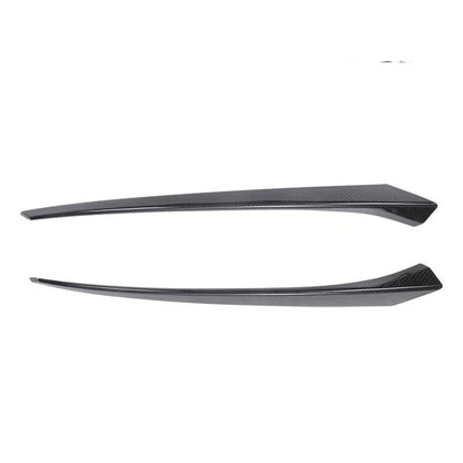 100% Carbon Fiber Headlight Lamp Eyebrow Cover Trim for Honda Civic 10th 2016-20
