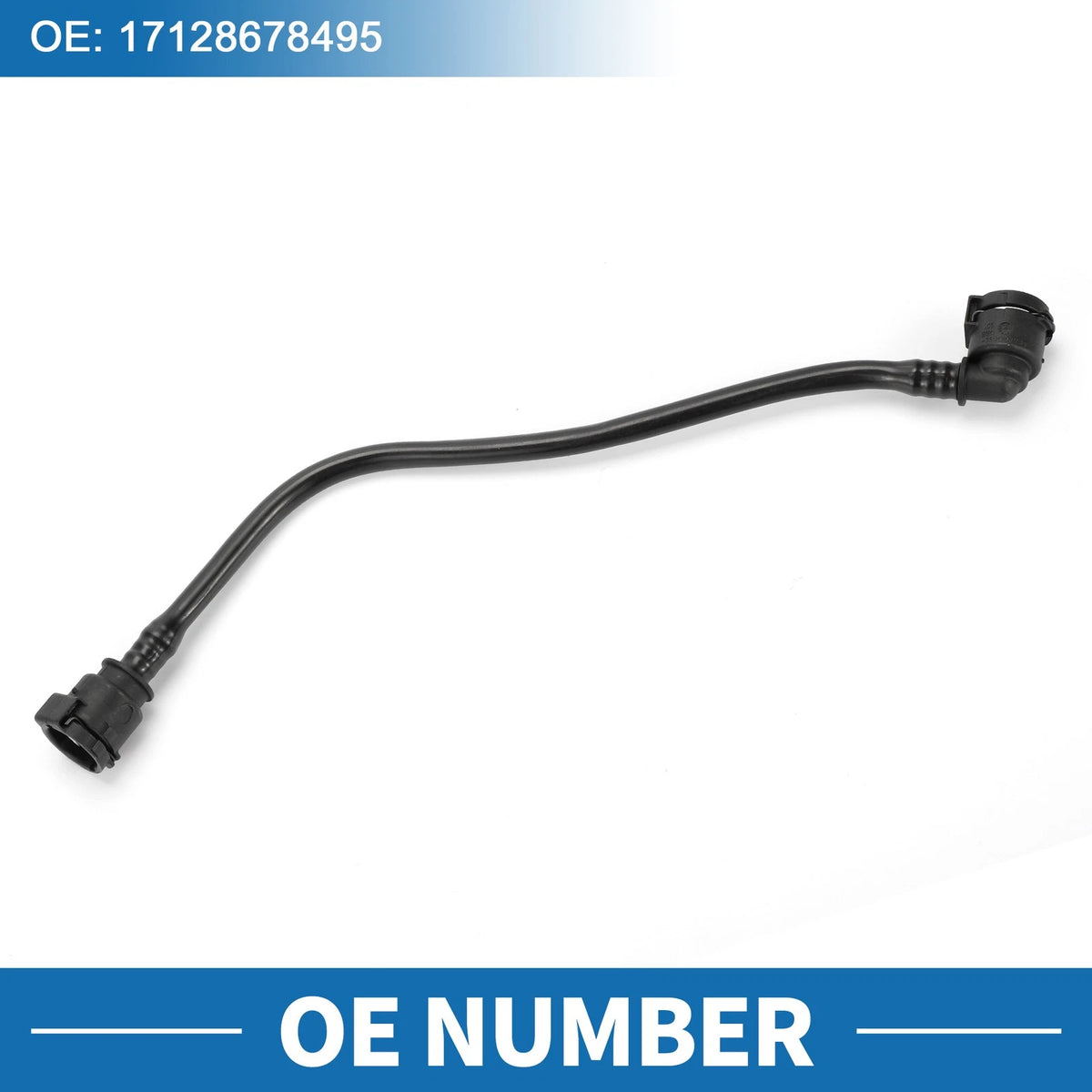 Radiator Hose for BMW 840i (2020-2023) Plastic Black 1 Pc