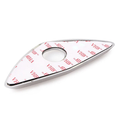Chrome Goldwing Fairing Trunk Lock Key Accent for Honda GL1800 (2001-2011)