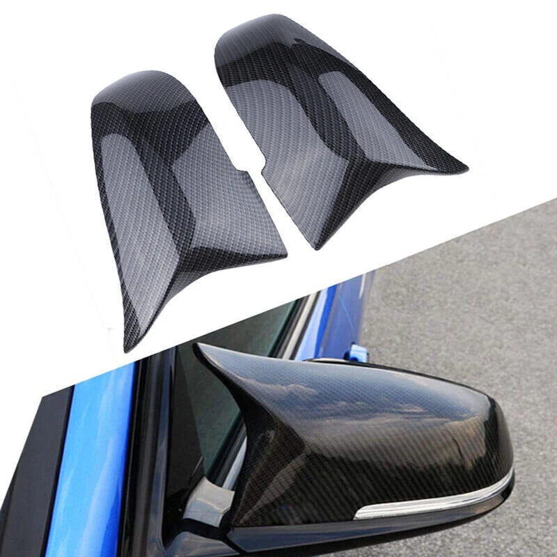 Carbon Fiber Front Kidney Grille & Mirror Covers for BMW F30 330i 328i (2012-2018)