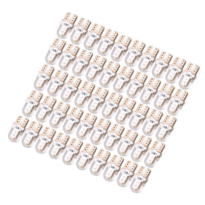 T10 194 168 W5W COB 4 SMD LED License Light Bulbs