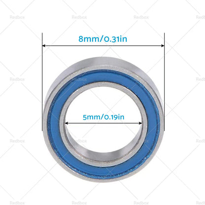 1 x MR85-2RS 5x8x2.5mm Bearings for RC Models (2728, 4606, 5114, 1213)