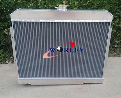 Aluminum Radiator for Jeep CJ5 CJ6 CJ7 Chevy 350 V8 Conversion (1972-1986)