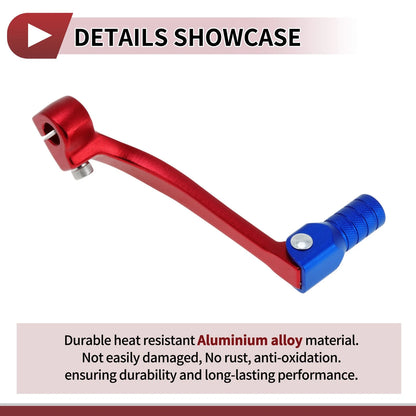 Folding Shifter Lever for Honda CRF110F 2013-2018 Red Blue