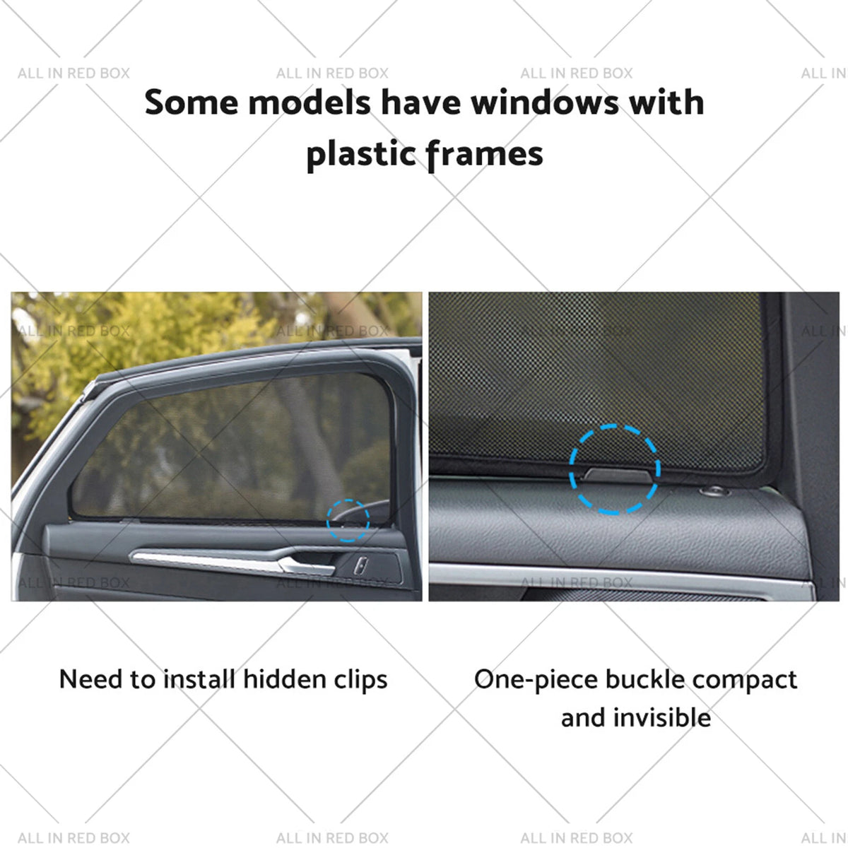 Magnetic Sun Shade Mesh for BMW X5 F95 G05 (2018 - Present)
