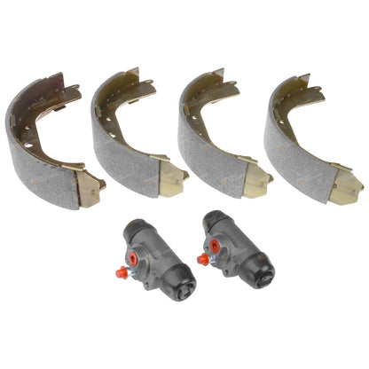 2 x Rear Brake Shoes + Wheel Cylinders for Landcruiser HJ61 BJ60 FJ60 60 Series