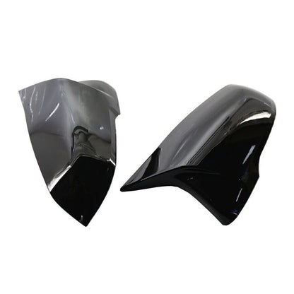 ABS Gloss Black Rear View Mirror Covers for BMW X1 F48 F49 (2016-2019)