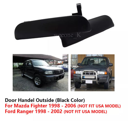 Black Door Handle RH/LH for Mazda Fighter, Ford Ranger (1998-2006)