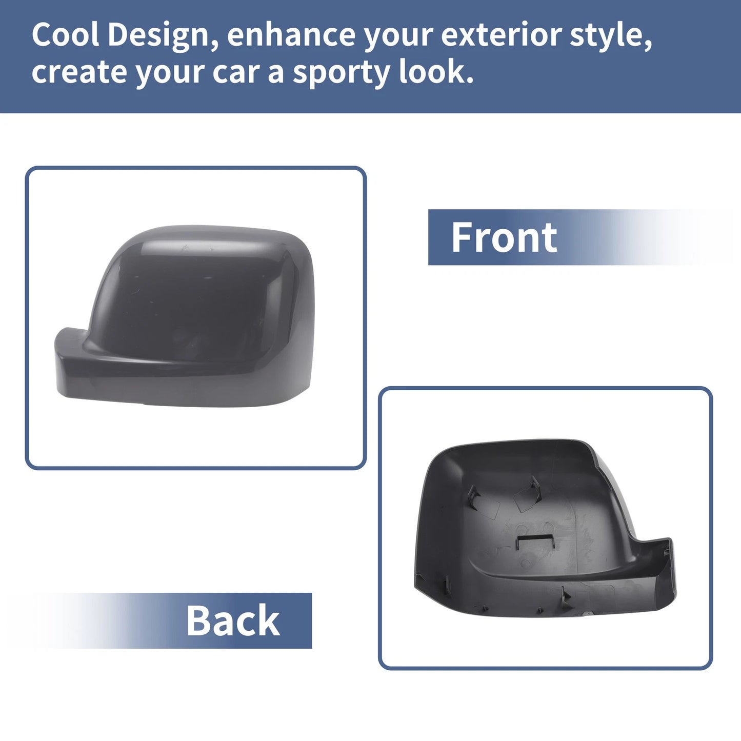 Left Passenger Side Mirror Cover for FIAT TALENTO (2016-2020)