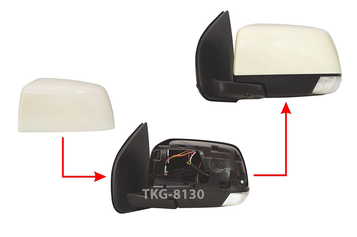 LH Side View Mirror w/ LED for Isuzu Dmax Ute(2012-2014)