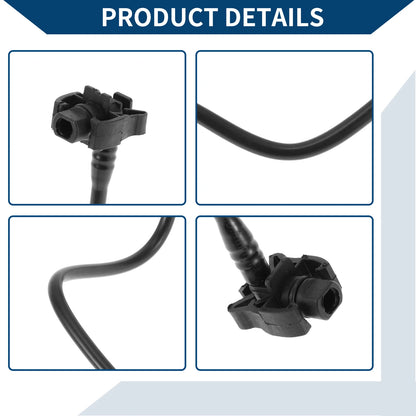 Radiator Hose for Peugeot 308 MK1 HATCHBACK (2007-2016) Rubber Black 1pc