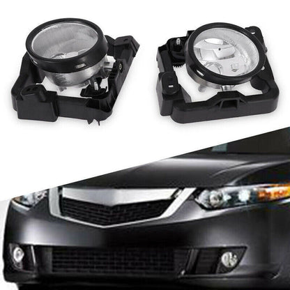 Fog Light Lamp Covers for 2009-2010 Acura TSX (2 x Covers)