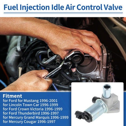 Idle Air Control Valve & Gasket for Ford Mustang (1996-2001)