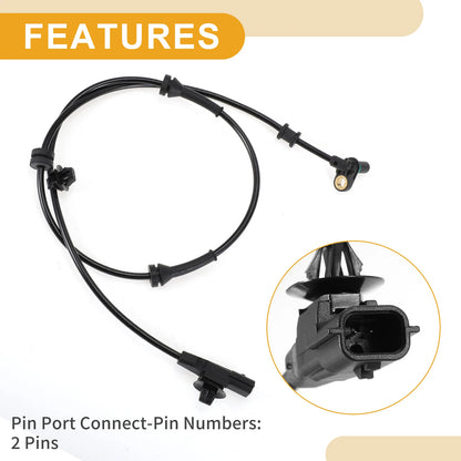ABS Wheel Speed Sensor Front Left Right for Infiniti QX80 (2010-2017)