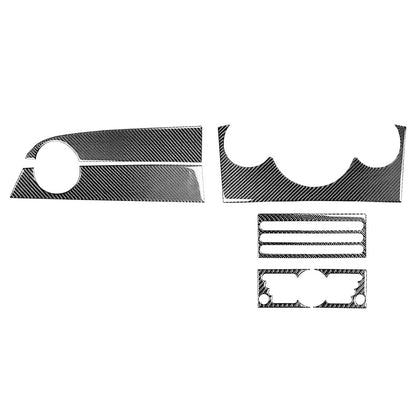 6 x Center Console Dashboard Panel Cover for BMW Mini Cooper R50 R53 (2005-2006)