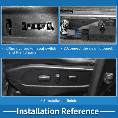 Seat Heating Button Control Switch for Ford Mondeo MK4, S-MAX (2007-2014)