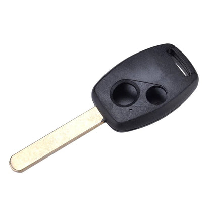 Radio Housing Ignition Key Blank 2 x Button for Honda Accord Civic Pilot