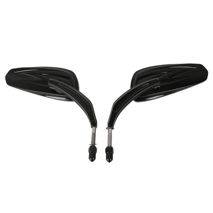 8mm Rear View Mirrors for Harley Sportster XL Softail Touring Models