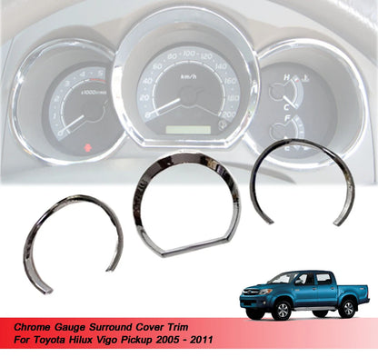 Gauge Surround Cover Trim for Toyota Hilux Vigo MK6 SR5 (2005-2011)