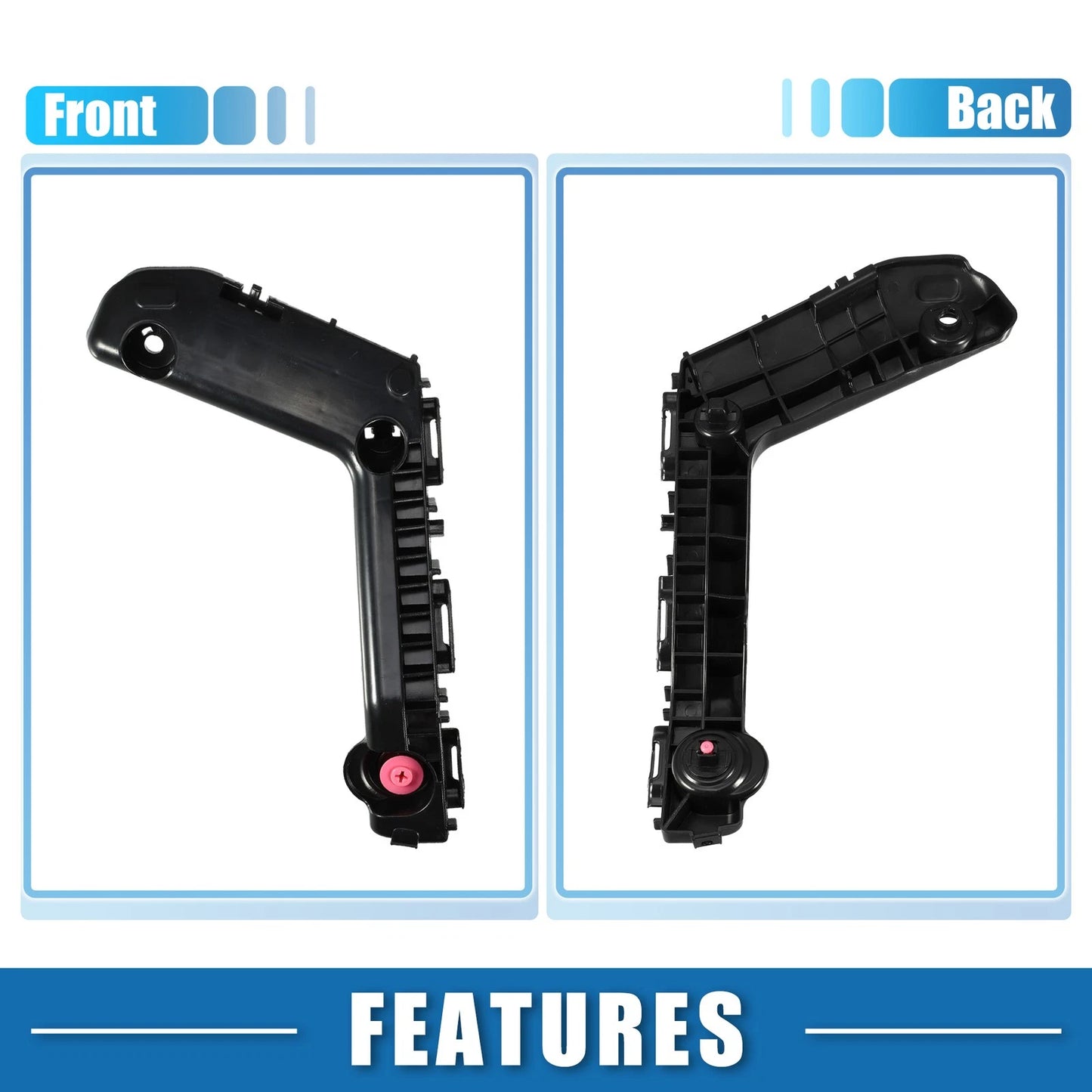 Bumper Bracket for Toyota Corolla 2017-2019 Auto Left Driver Side