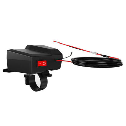 Volt Meter Phone Charge Mount for Motorcycle