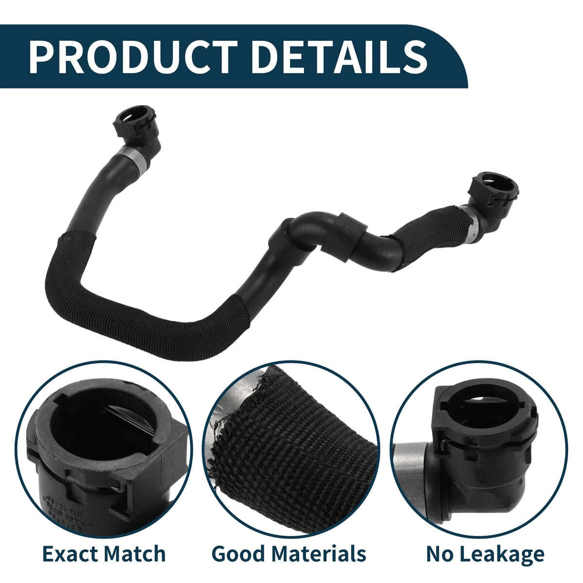 Radiator Hose for BMW 535i 2011-2016 Cooling Liquid Tube (2011-2016)