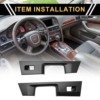 Rear Door Window Switch Panel Cover Trim for Ford F-150 (2021-2024)