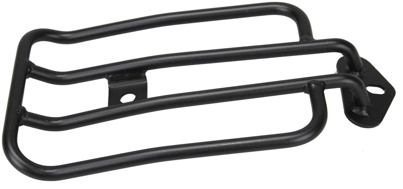 6" Black Solo Seat Luggage Rack for Harley Sportster XL883/1200 (2004-2023)