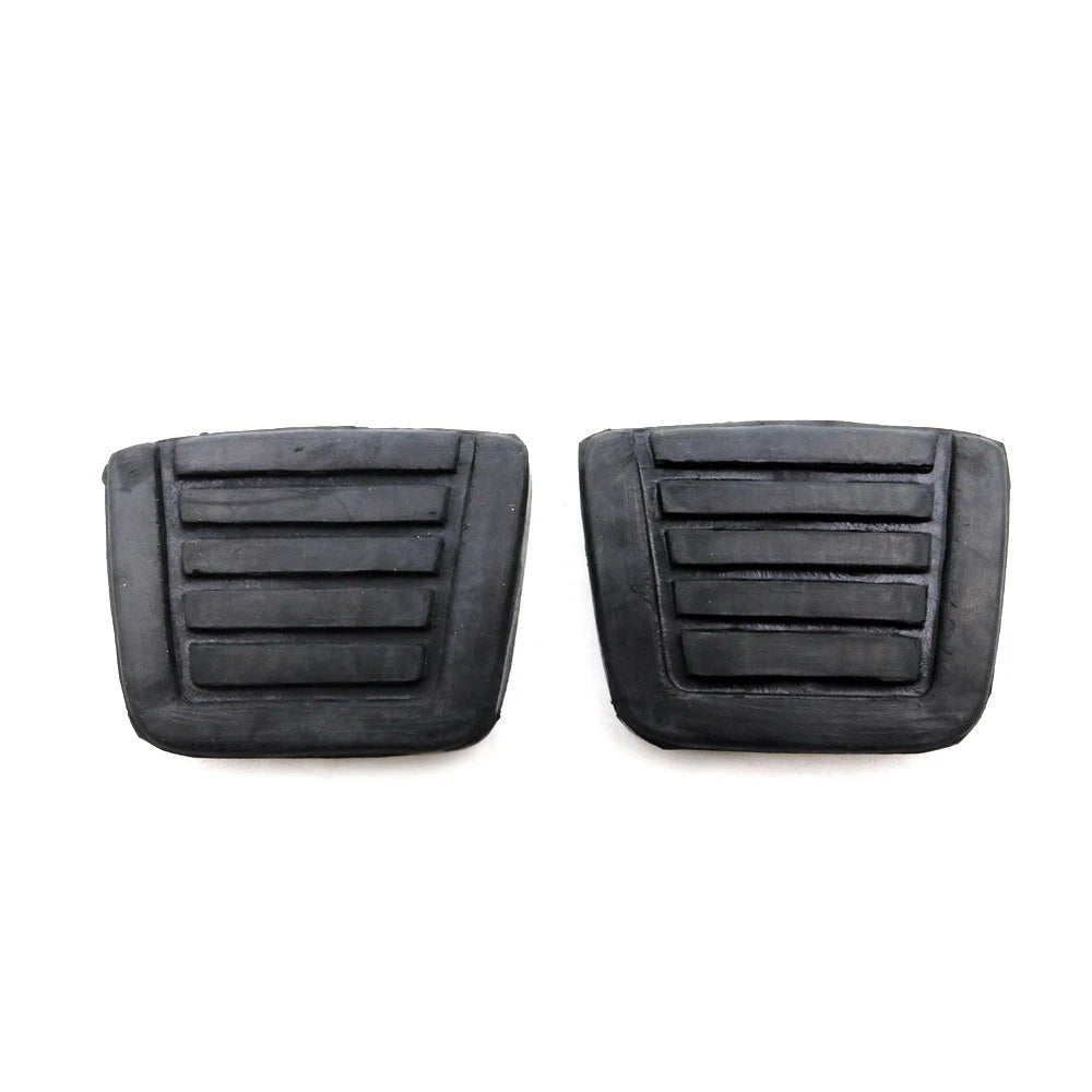 Clutch Brake Pedal Pad x2 for Nissan Datsun Bluebird 510 1600 SSS 1967-1972