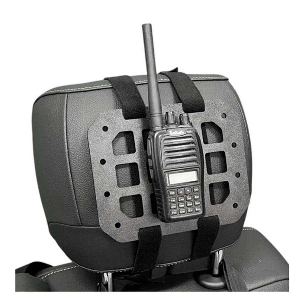 MOLLE Panel Car Seat Back Headrest Gun Rack Storage for Vehicle (All Years)