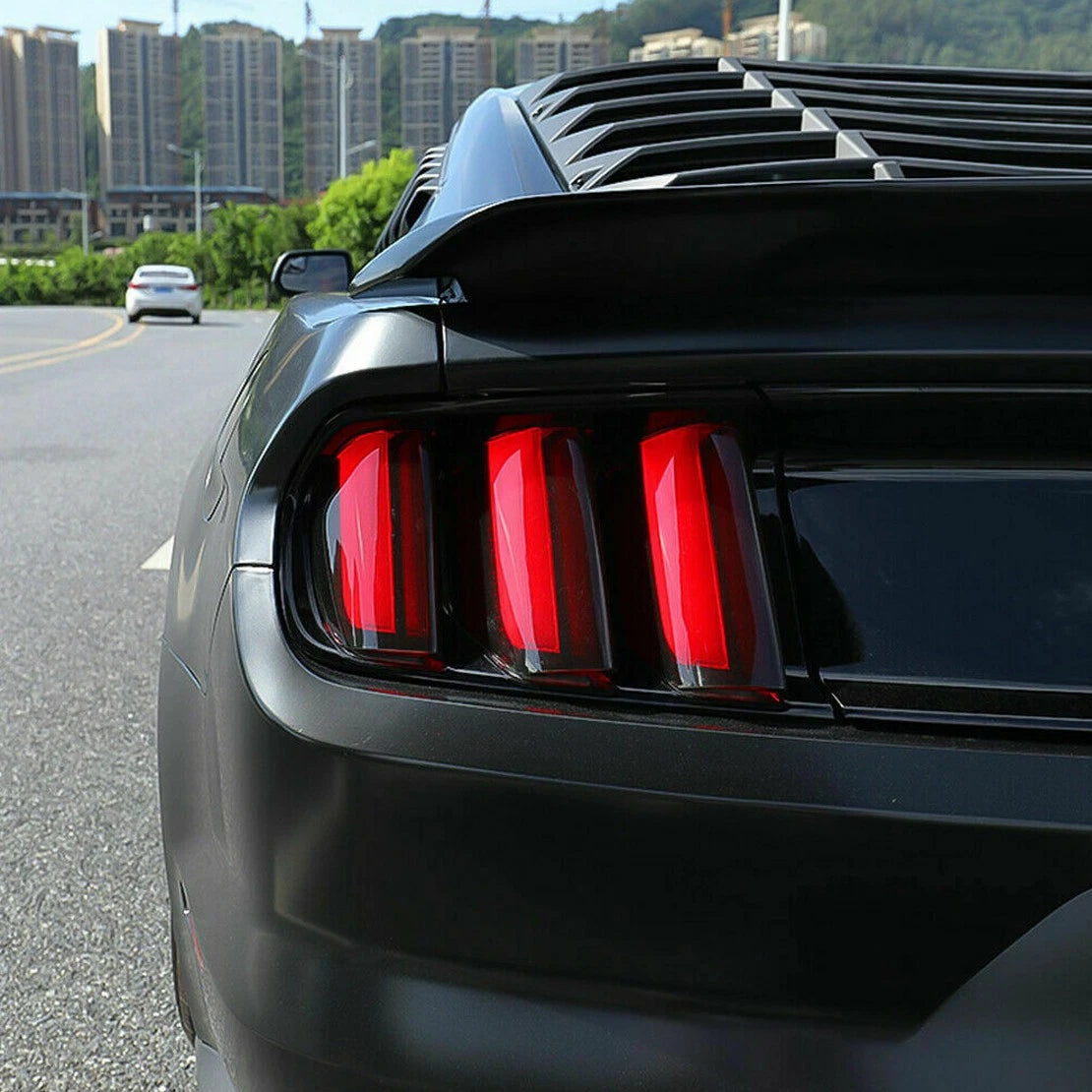 6 x Tail Light Cover Protectors for Ford Mustang (2015-2017)